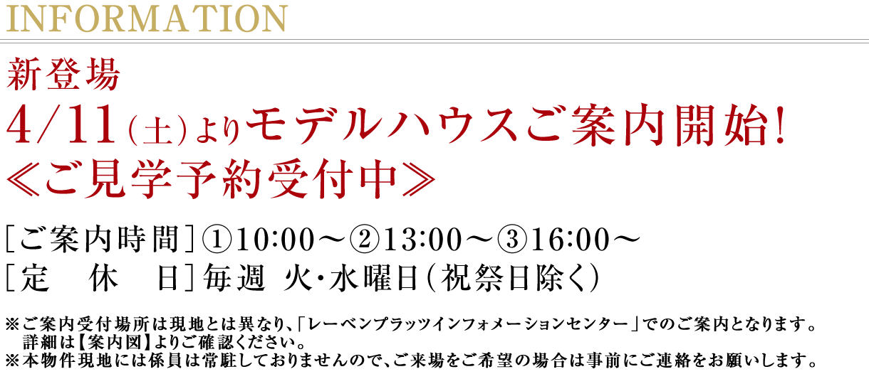 モデルハウスオープン！
