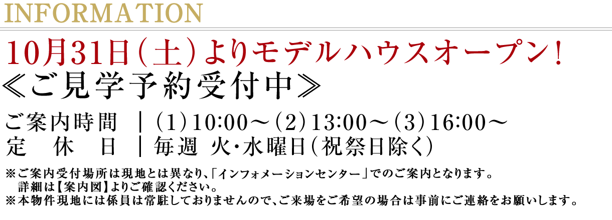 モデルハウスオープン！