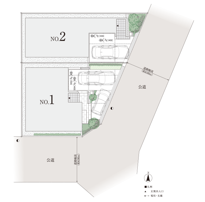 敷地配置図