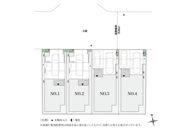 敷地配置図