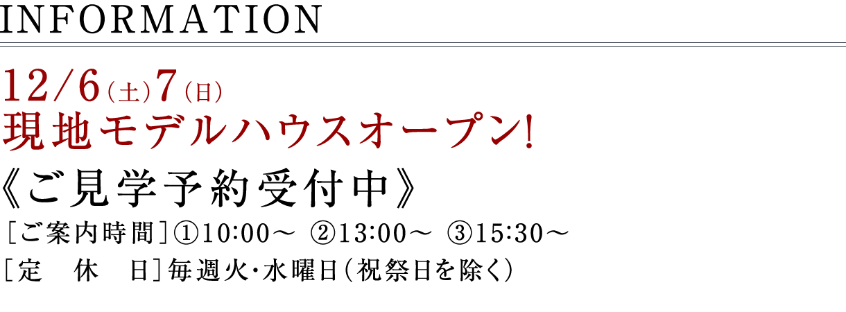 インフォメーション