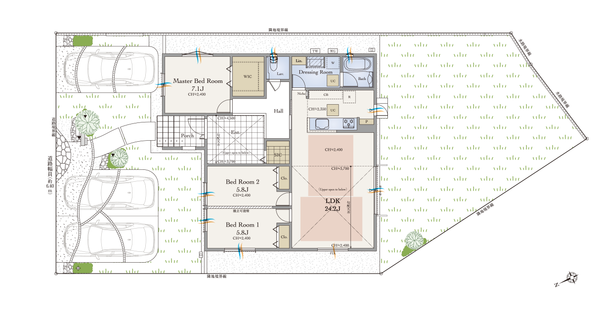 36号棟の図面