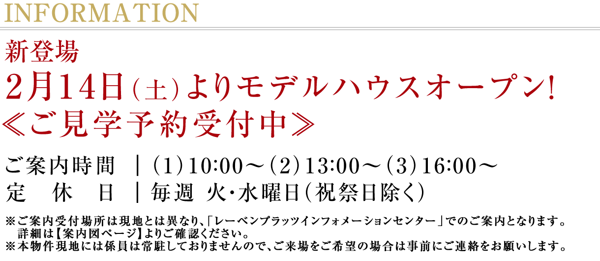 モデルハウスオープン！