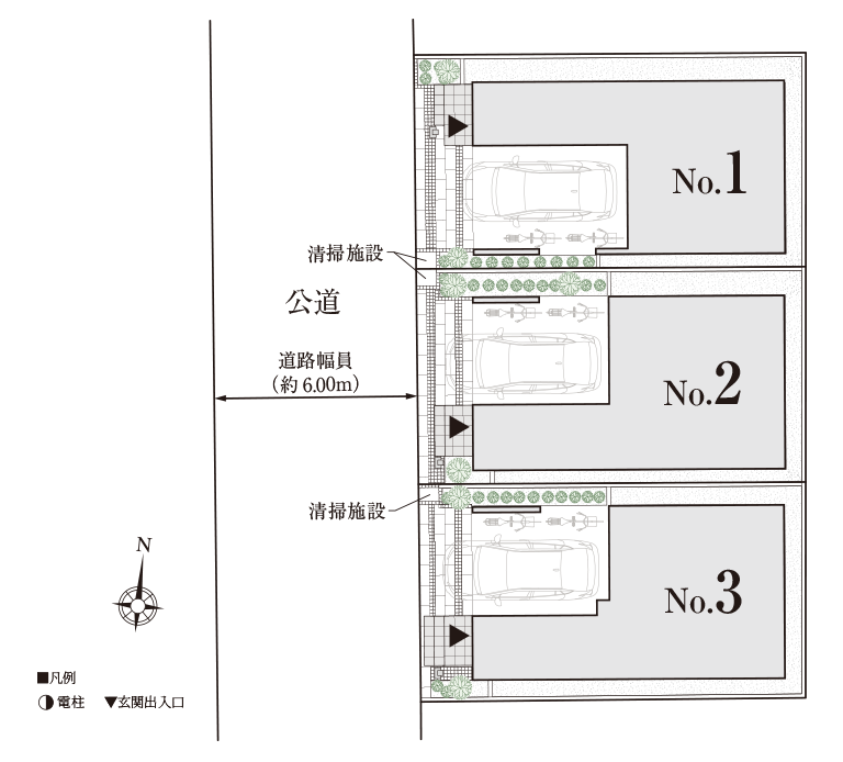 敷地配置図