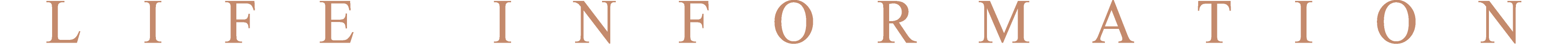 LIFE INFORMATION