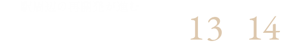 「新松戸」駅徒歩13〜14分